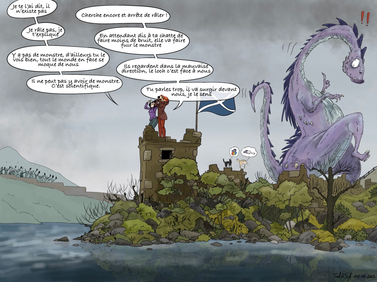 Le monstre du Loch Ness